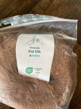 Friends Kid Silk Yarn - Soft Light Brown